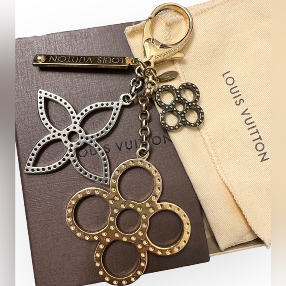 LOUIS VUITTON Metal Tapag Bag Charm/ Keychain, Full Inclusion - Picture 3 of 7